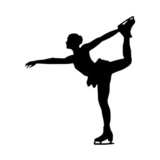 Figure Skater 3, Sticker Decal