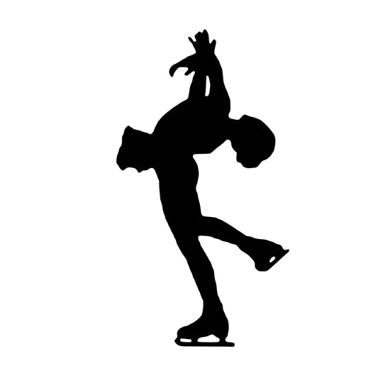 Figure Skater, Sticker Decal