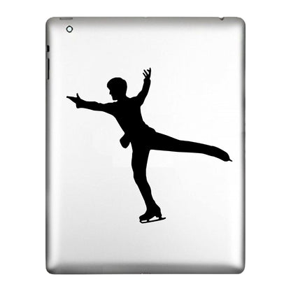 Male Figure Skater, Sticker Decal