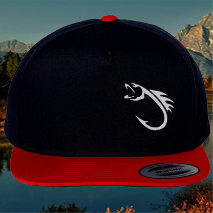 Embroidery, Fish Hook Hat, Fishing Cap