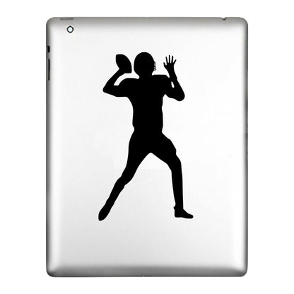 Football Quarterback, Sticker Decal