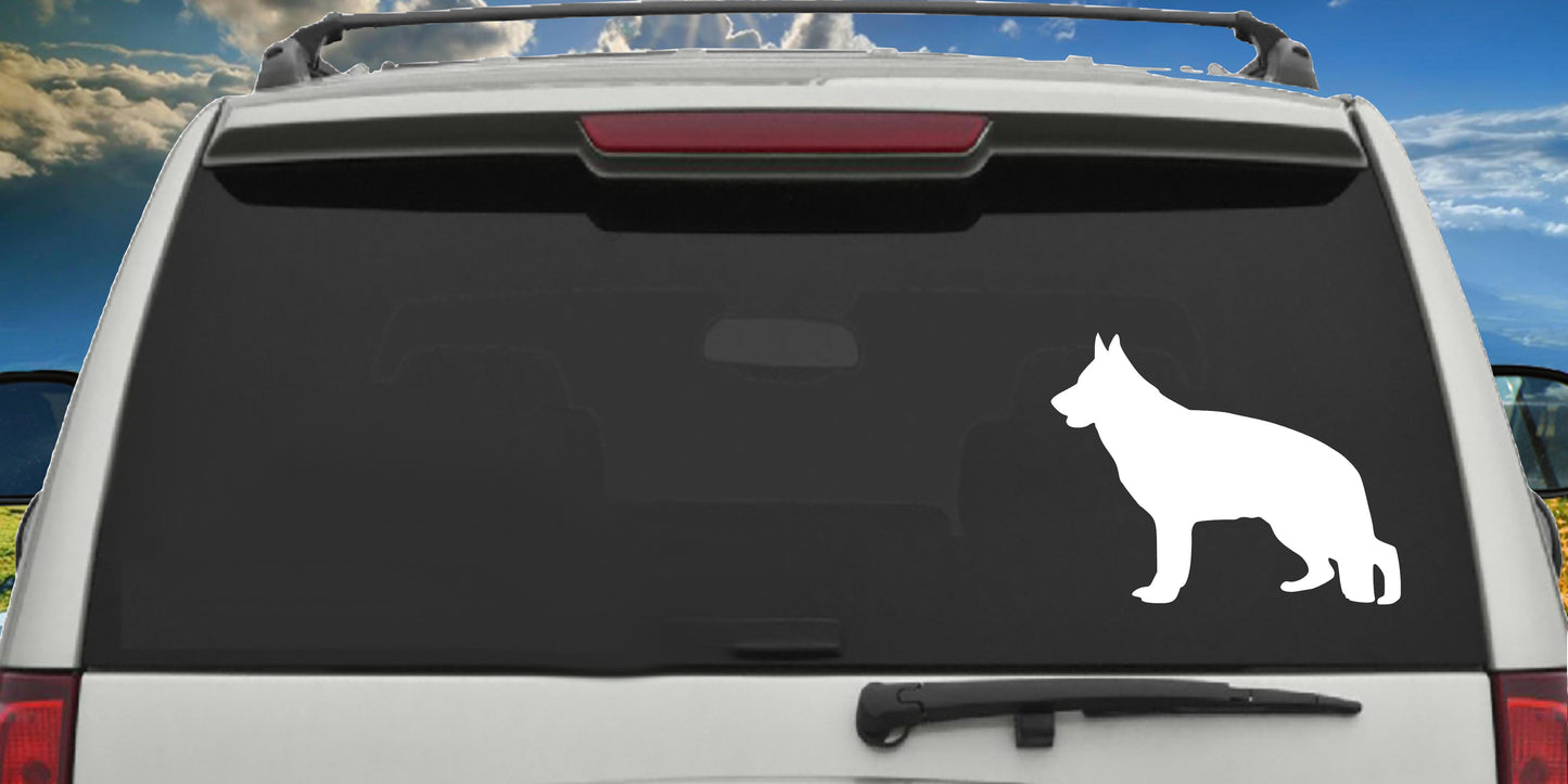 German Shepherd, Sticker Decal