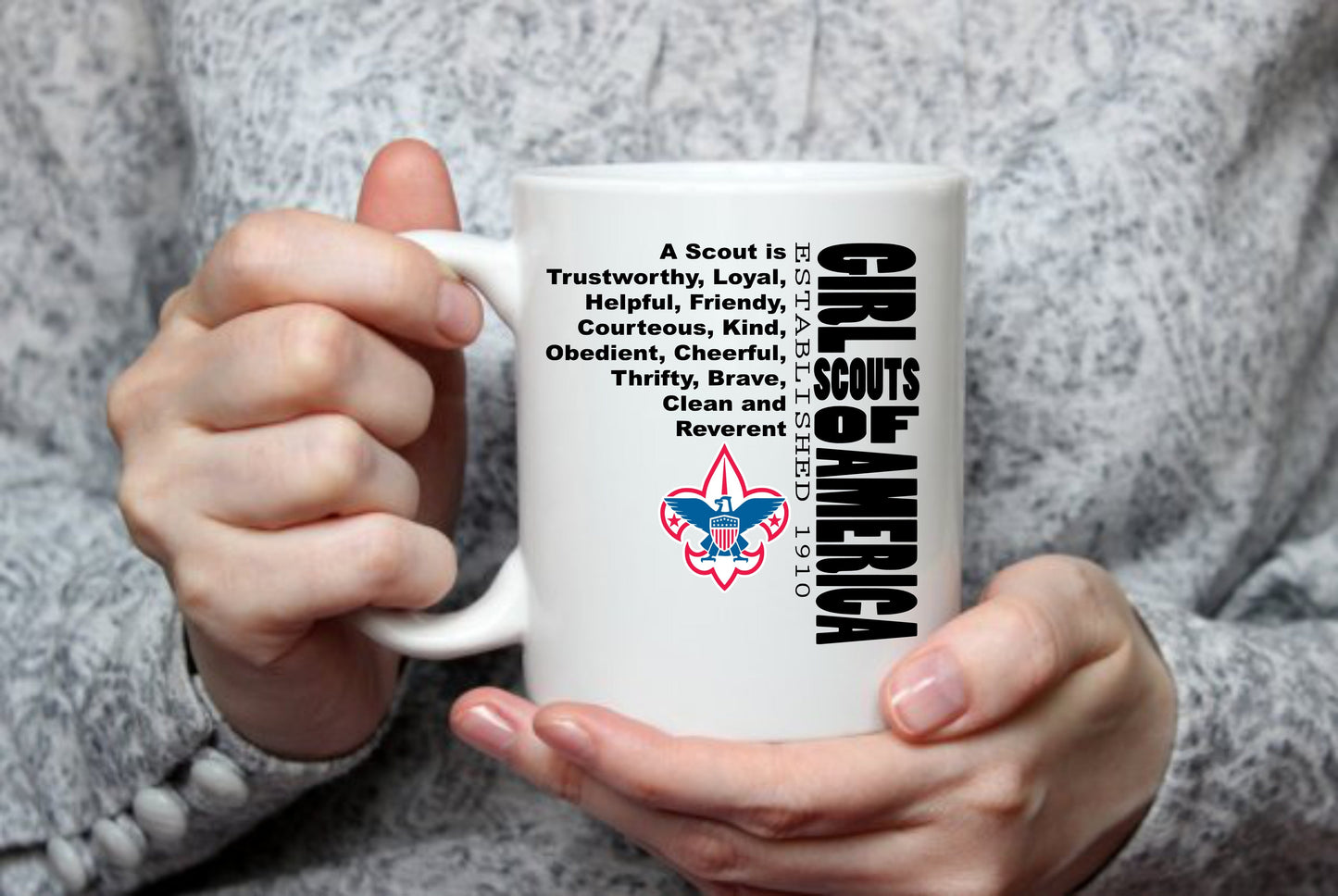 Girl Scouts of America, Scouts Law, 15 oz Mug