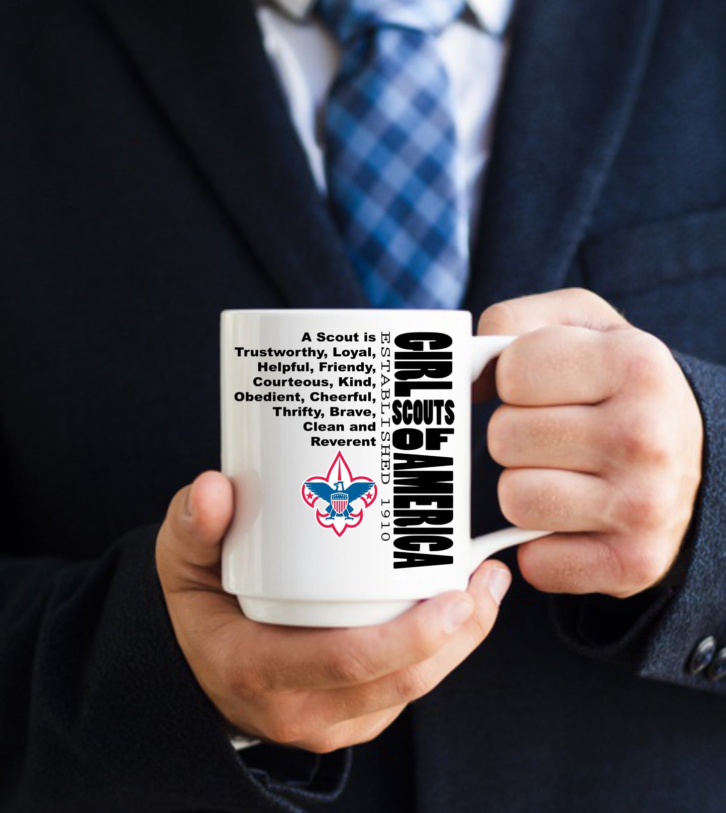 Girl Scouts of America, Scouts Law, 15 oz Mug