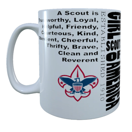 Girl Scouts of America, Scouts Law, 15 oz Mug