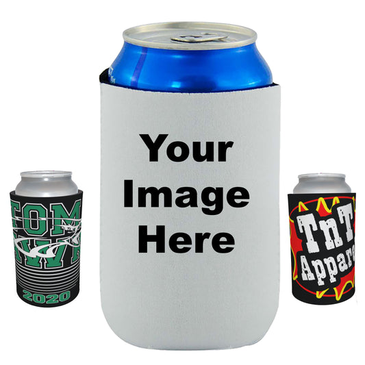 Custom Can Cooler, Beer, Bottle, Koozie, Cozie, Beverage