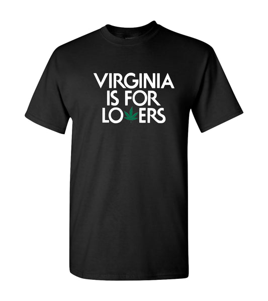 Virginia Is For Lovers, Weed Leaf, Shirts