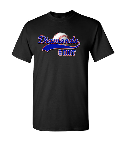 Baseball Diamonds And Dirt, T-Shirt