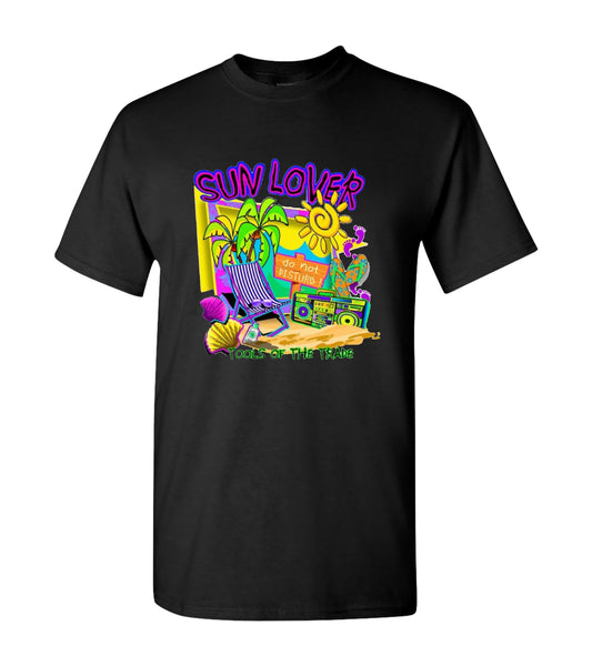 Sun Lover, beach, sand, T Shirts