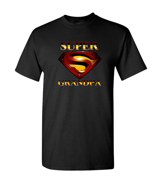 Super Grandpa Superman, T Shirts