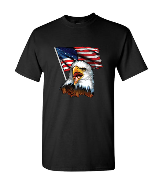 American Eagle With Flag, Shirts