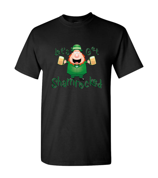 Let's Get Shamrocked  St. Patrick's Day,  T Shirt