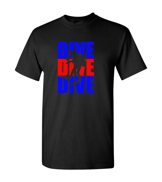 Dive Dive Dive, Diver, T Shirts