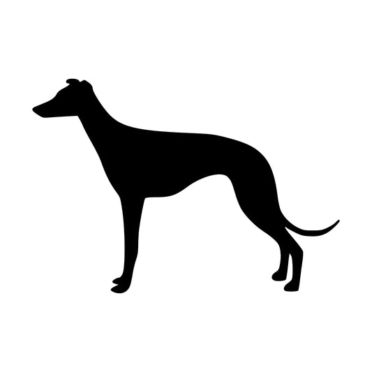 Greyhound Dog, Sticker Decal