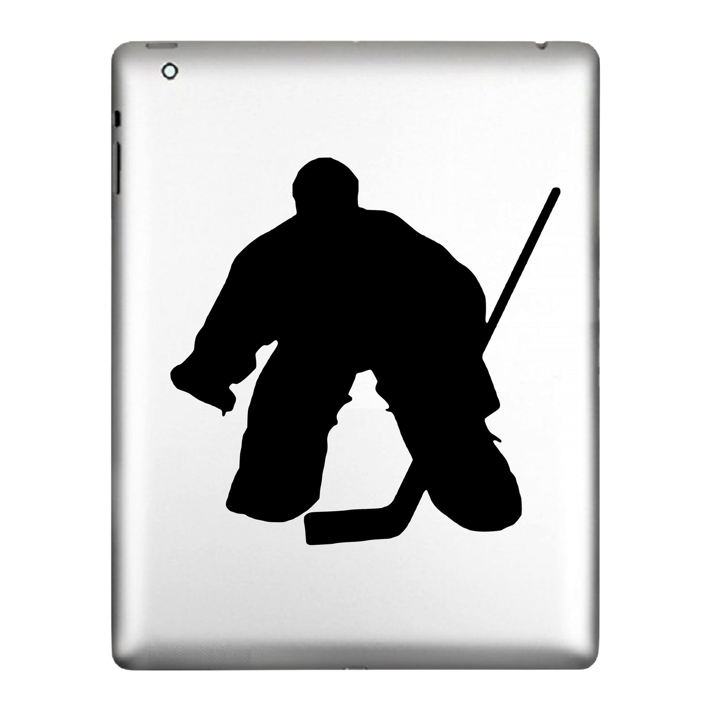 Hockey Goalie, Sticker Decal.