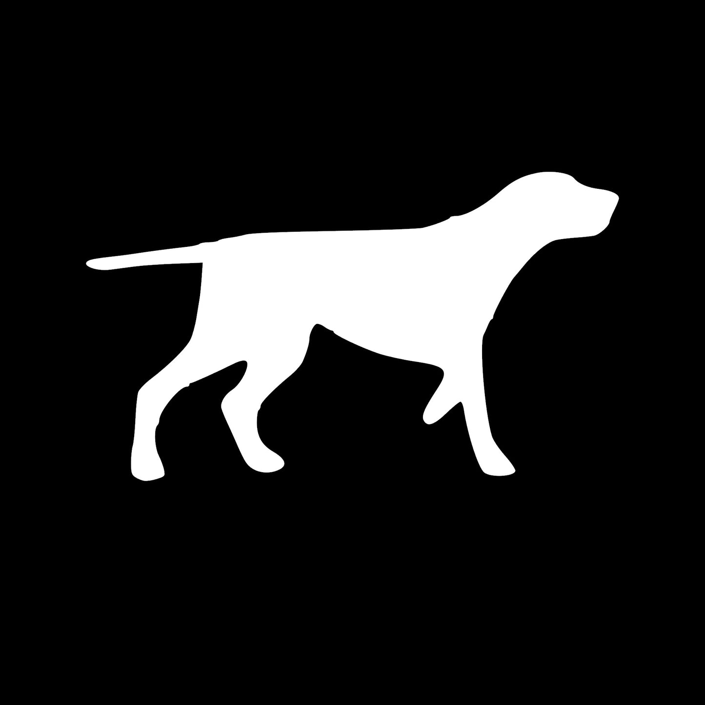 Hunting Dog, Duck, Car Sticker Decal