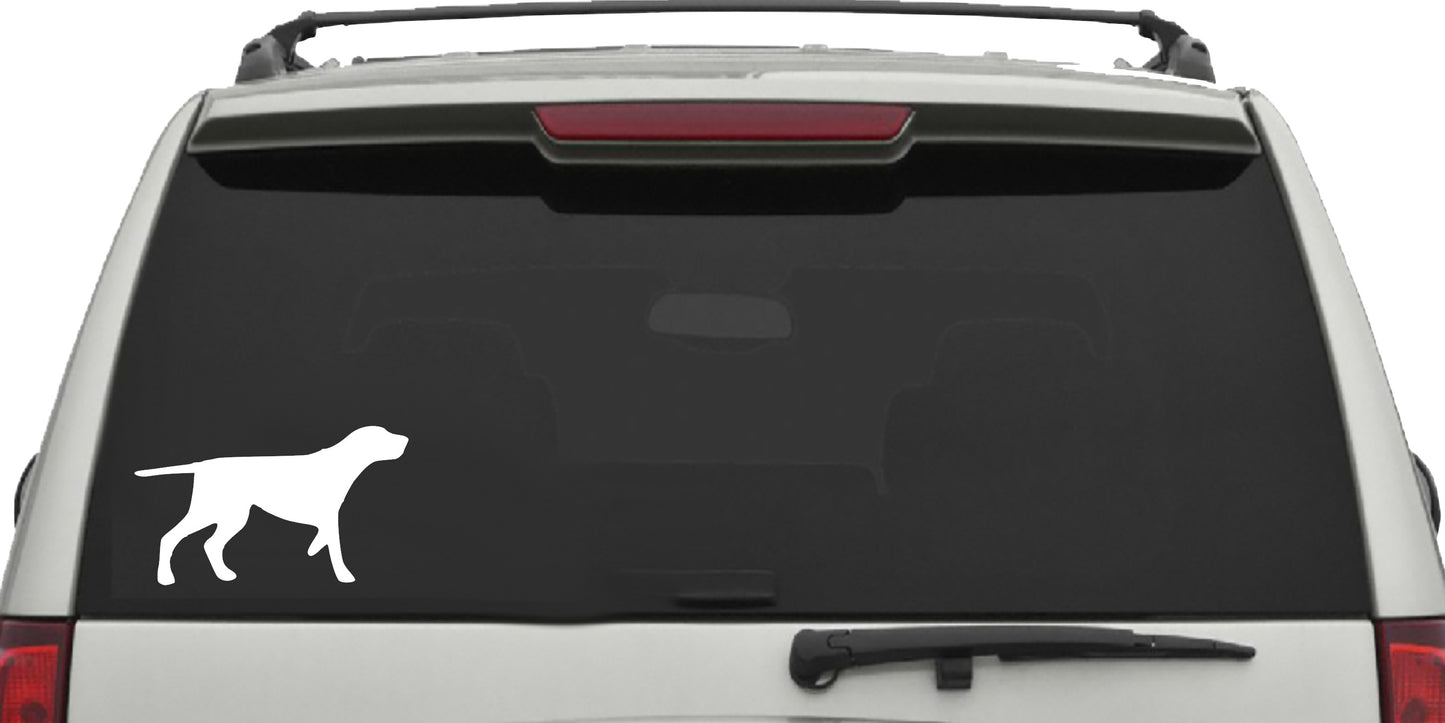 Hunting Dog, Duck, Car Sticker Decal