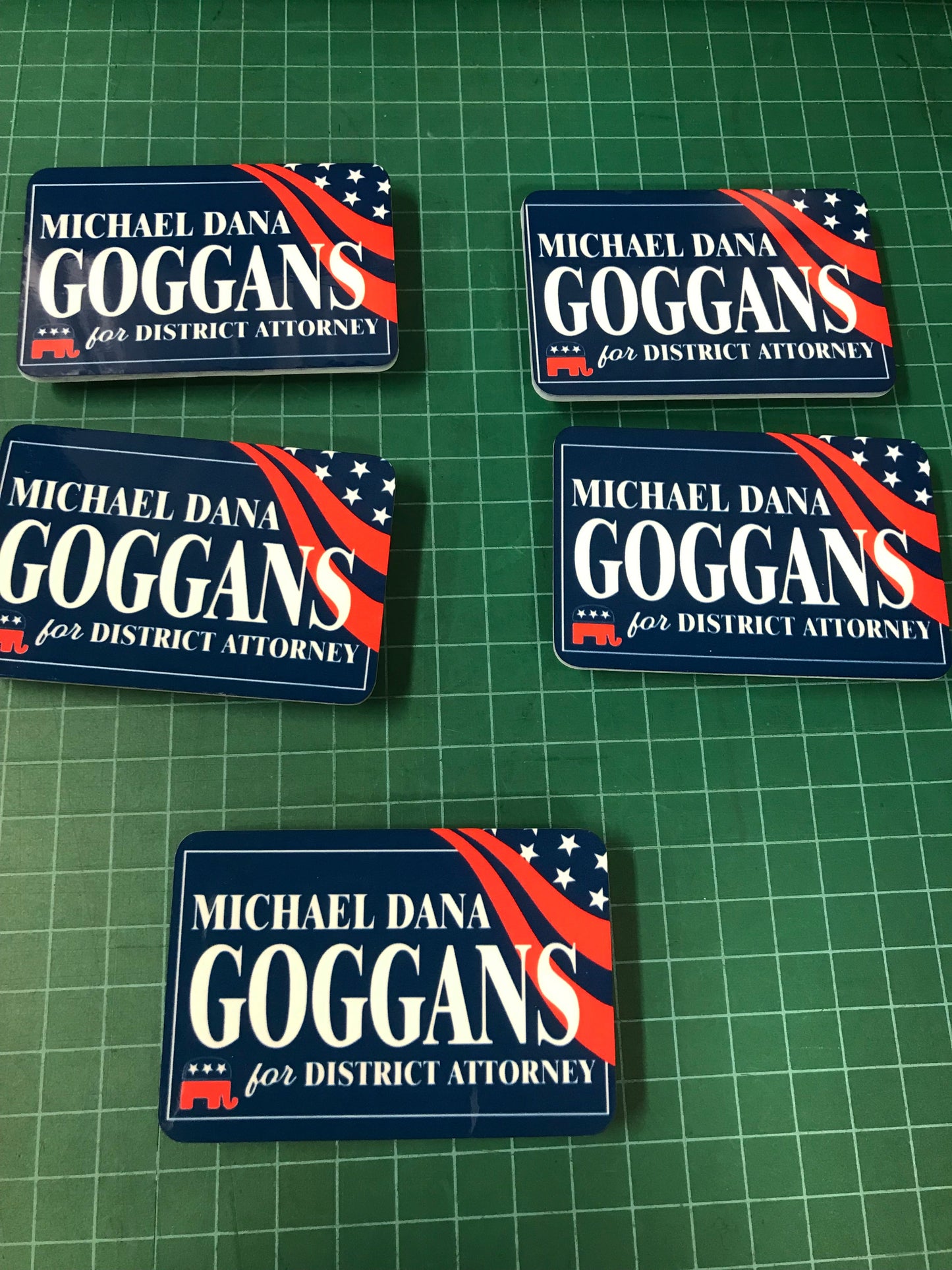 Custom 25 3x2  Magnetic Name Badge