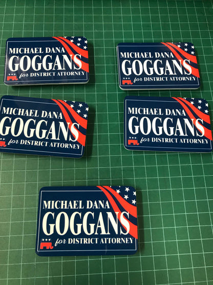 Custom 25 3x2  Magnetic Name Badge