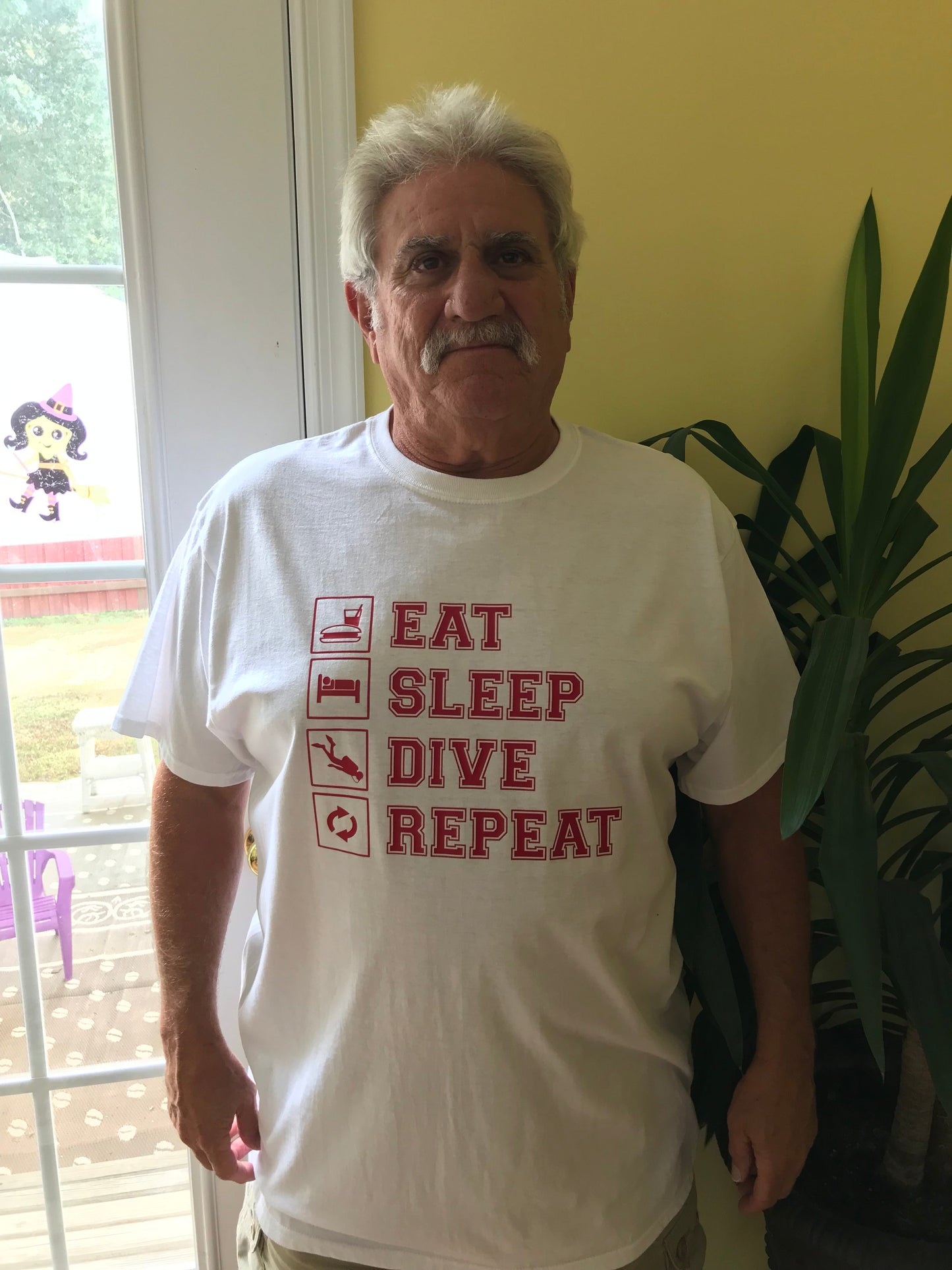 Eat Sleep Dive Repeat, T Shirt