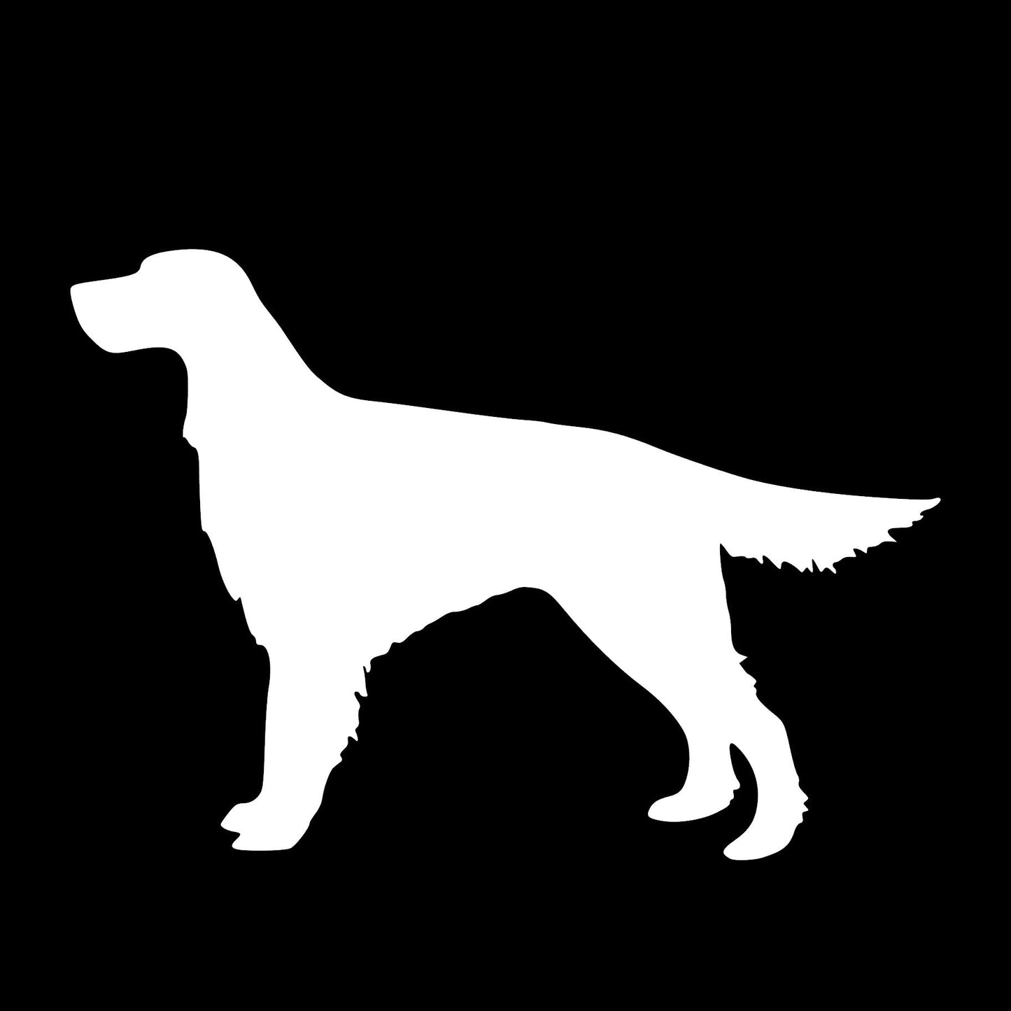 Irish Setter Dog, Sticker Decal