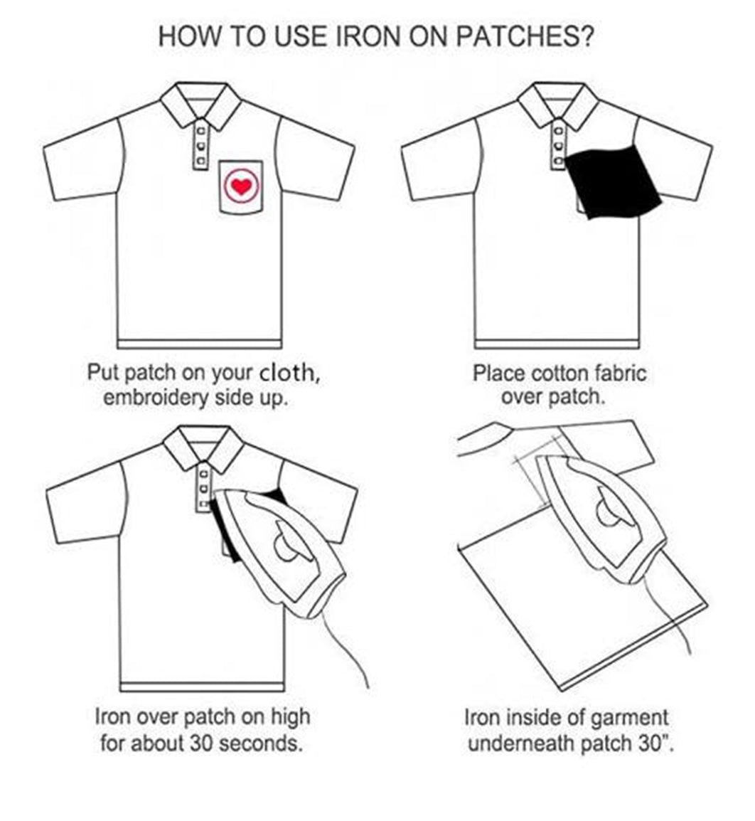 American Melting, Happy Face | Patch | Iron On or Sew On