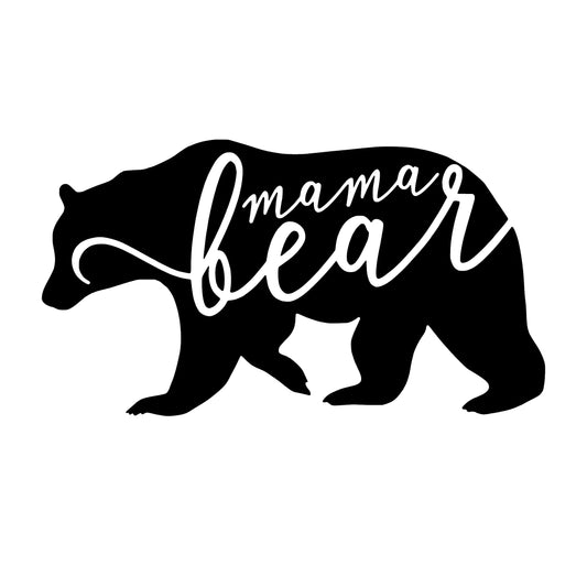 Mama Bear, Sticker Decal