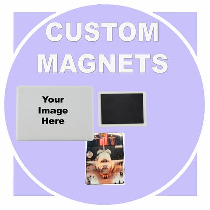 Ceramic custom magnets - custom fridge magnets -personalized magnet