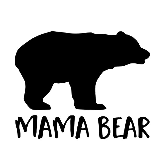 Mama Bear, Sticker Decal