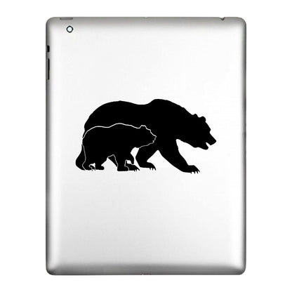 Mama Bear Cub, Decal Sticker