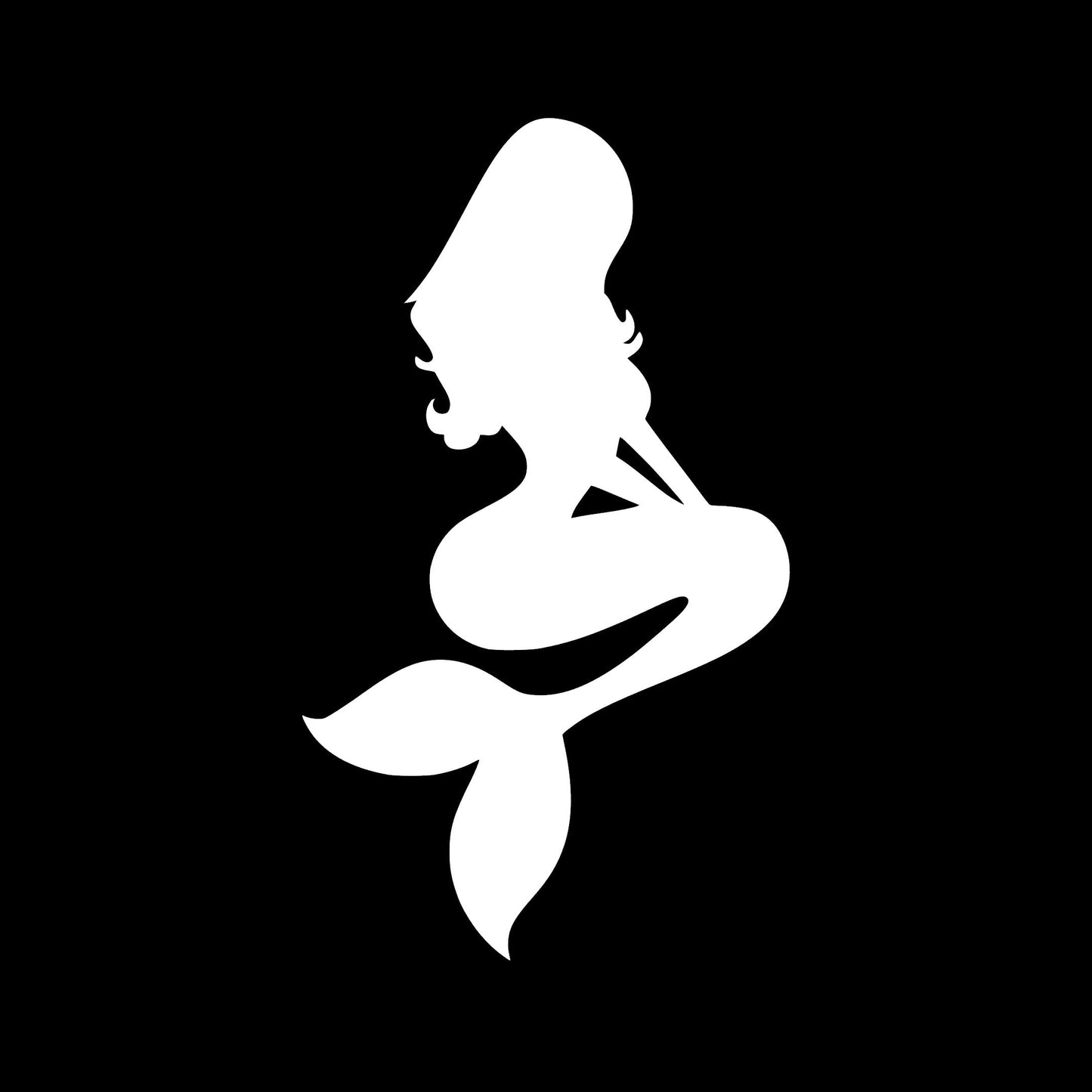 Mermaid, Sticker Decal