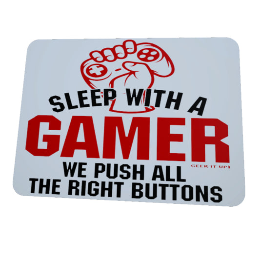 Sleep With A Gamer, Mousepad