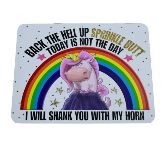 Back The Hell up Sprinkle Butt, Mousepad