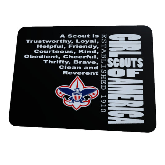 Girl Scouts of America, Scout Law, Mousepad