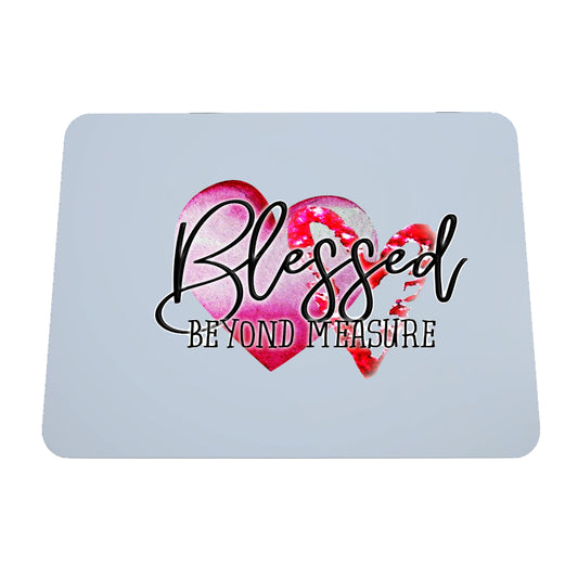 Blessed Beyond Measure Hearts, Mousepad.