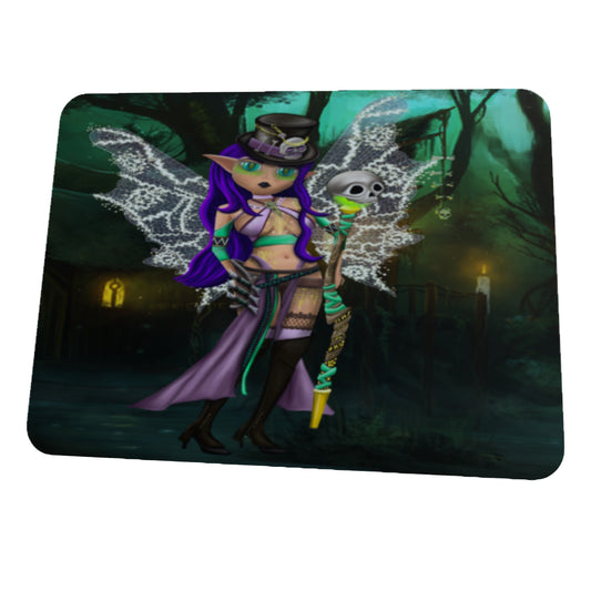 Magical Witch Fairy in the forest, Mousepad