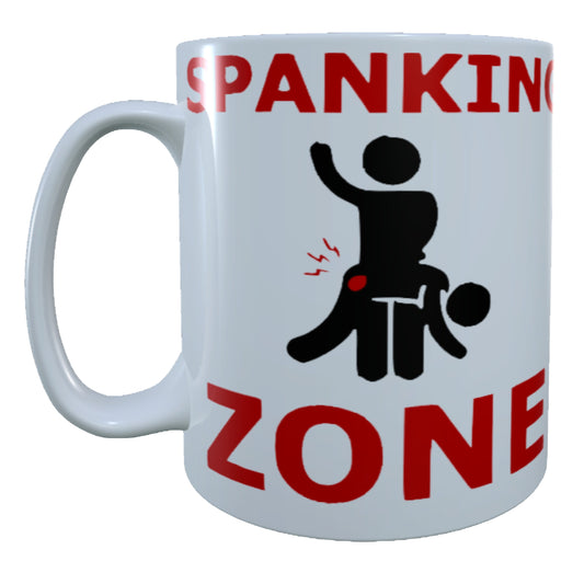 Spanking Zone, 15 oz  Mug.