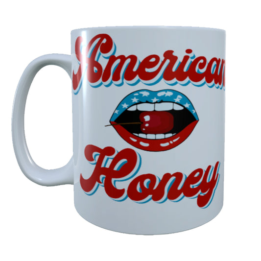 American Honey | Cherry Biting Lips,15 oz Mug
