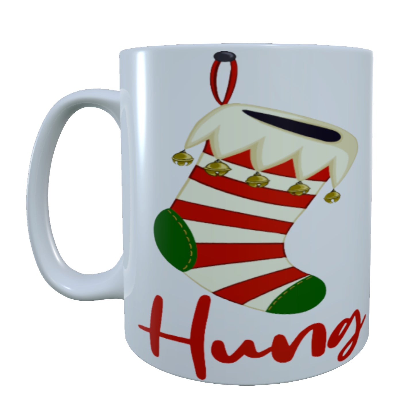 Christmas Stocking Hung, 15 oz Mug