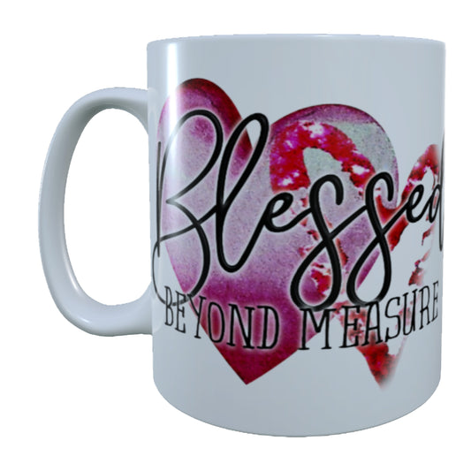 Blessed Beyond Measure, 15 oz Mug
