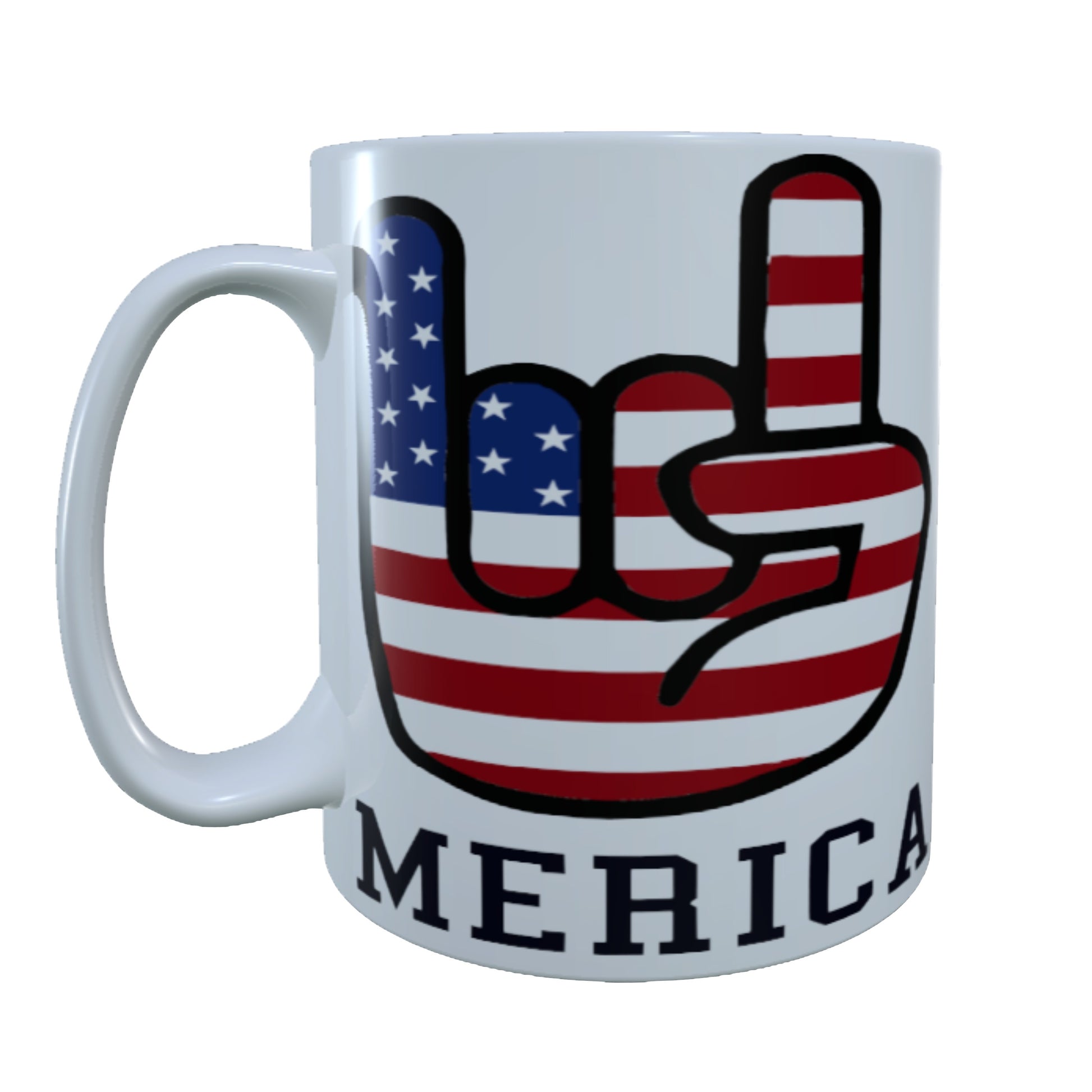 American Rock On, 15 oz Mug.