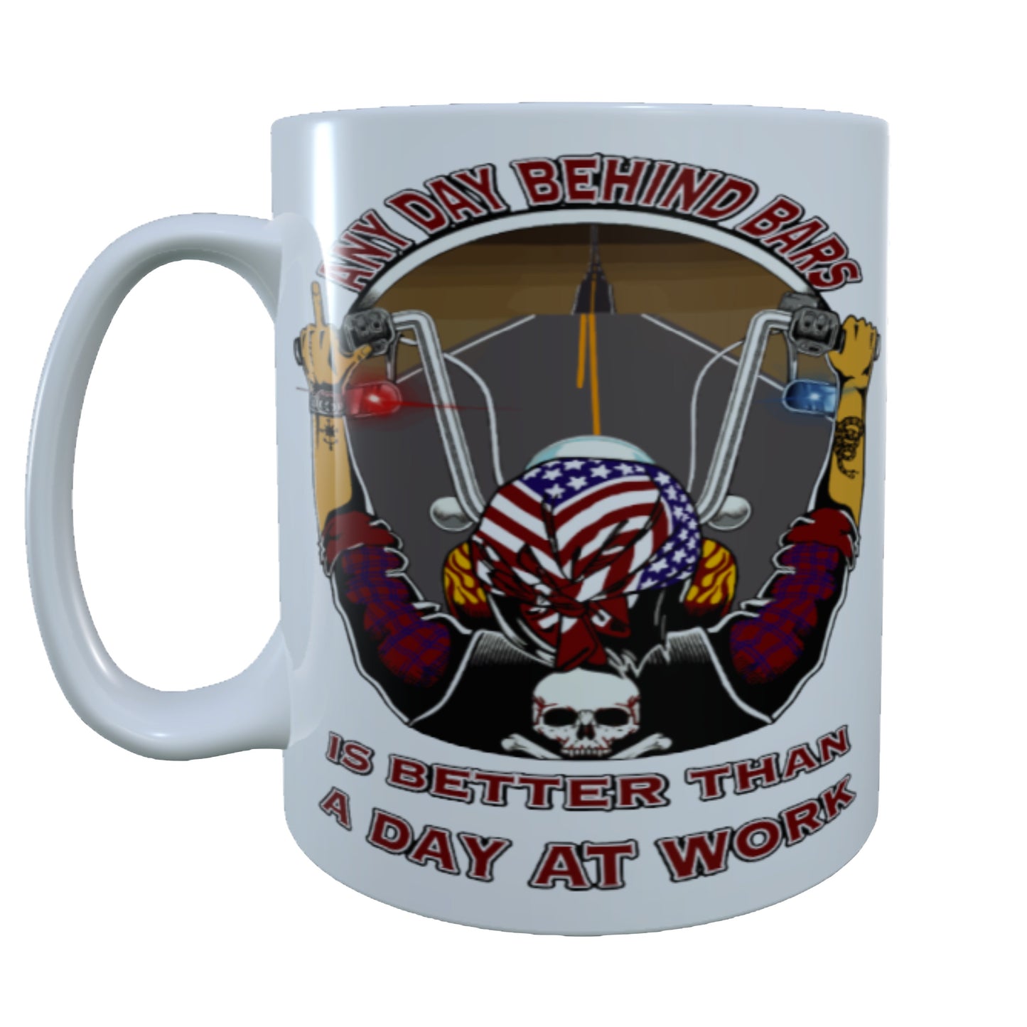 A Day Behind Bars, 15 oz Mug