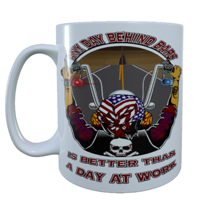 A Day Behind Bars, 15 oz Mug