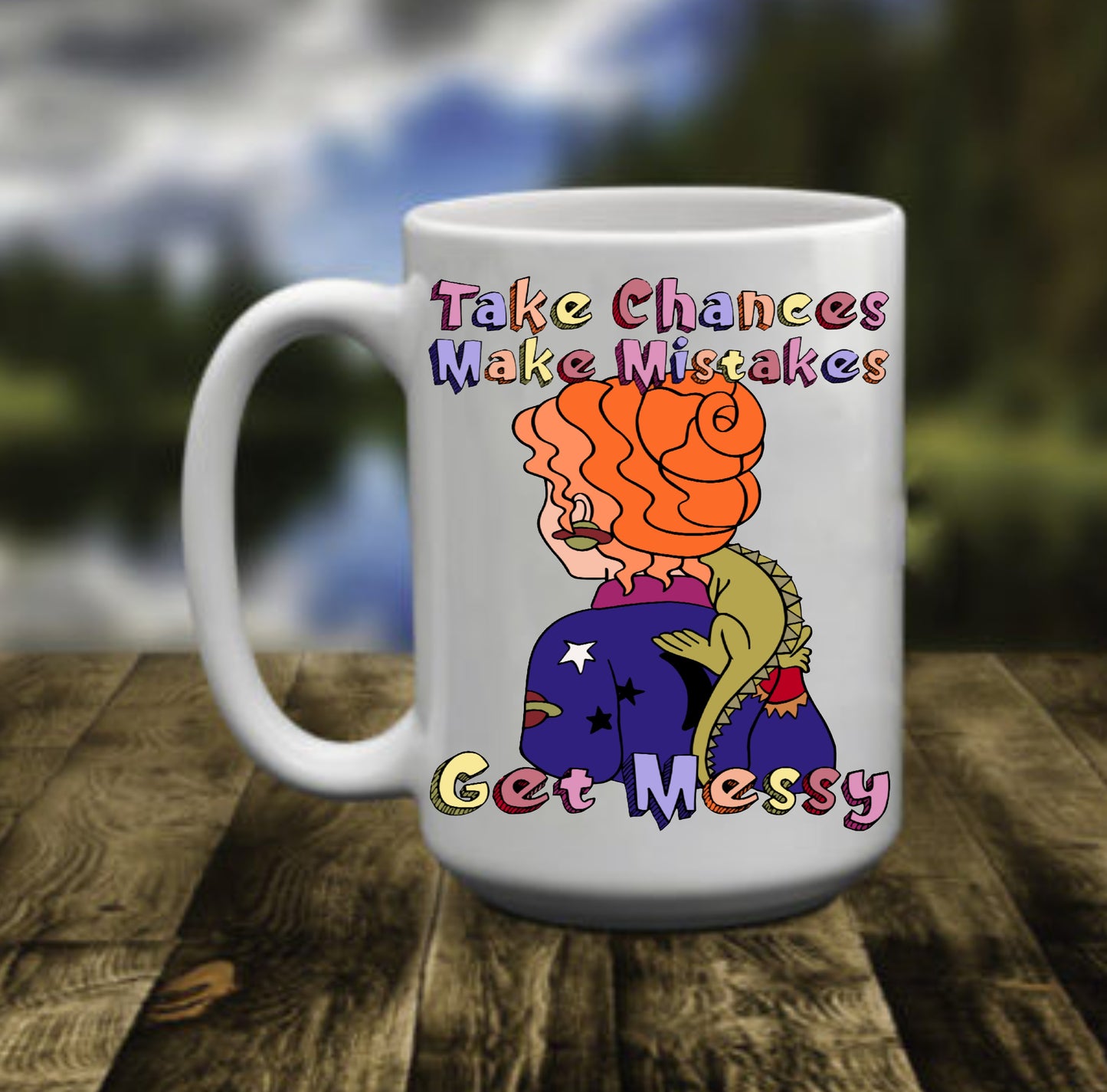 Magic School Bus Miss Frizzle, 15 oz Mug
