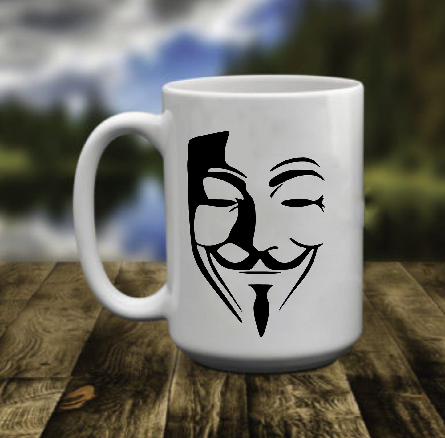 Anonymous, V for Vendetta, 15 oz  Mug