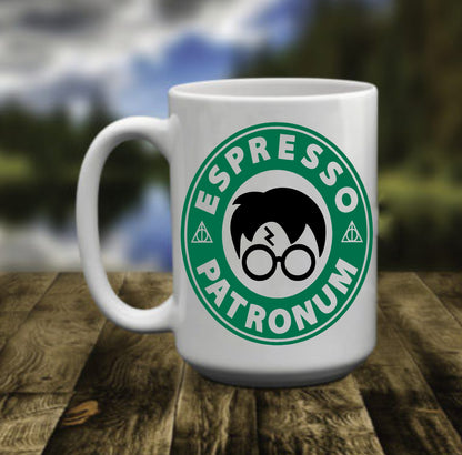 Espresso Patronum, Potter, 15 oz Mug
