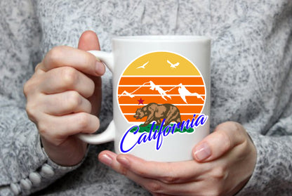 California State Grizzly Bear 15 oz Mug