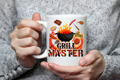 BBQ Grill Master, 15 oz Mug.