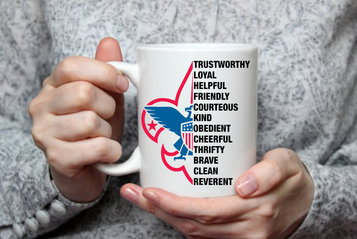 Boy Scouts of America, Scouts Law, 15 oz Mug