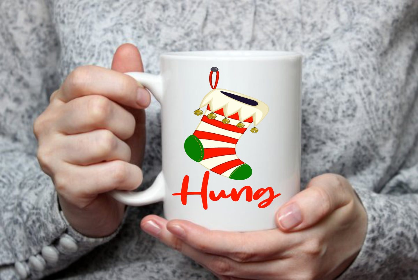 Christmas Stocking Hung, 15 oz Mug
